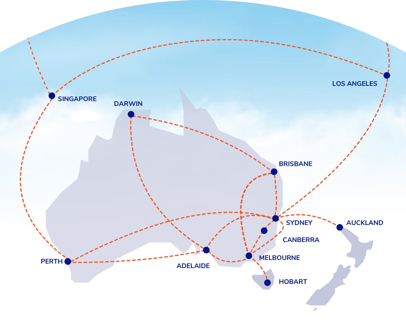 Virtutel Network Map